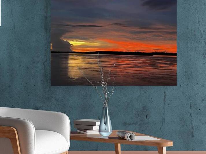 Amazon Sunset Reproduction