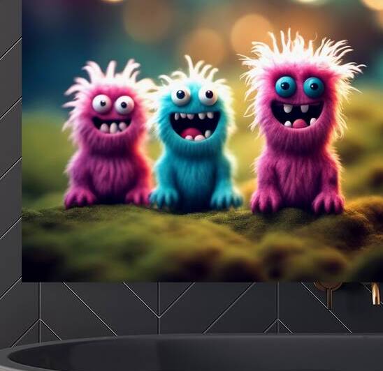 Monsterville Monsters: Friends  1 Reproduction