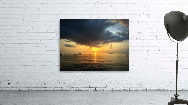 Grand Cayman Sunset Wall Preview