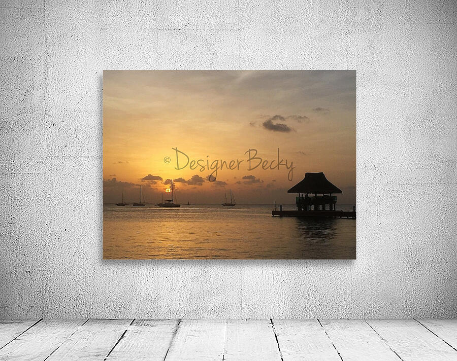 Isla Mujeres Sunset Wall Preview