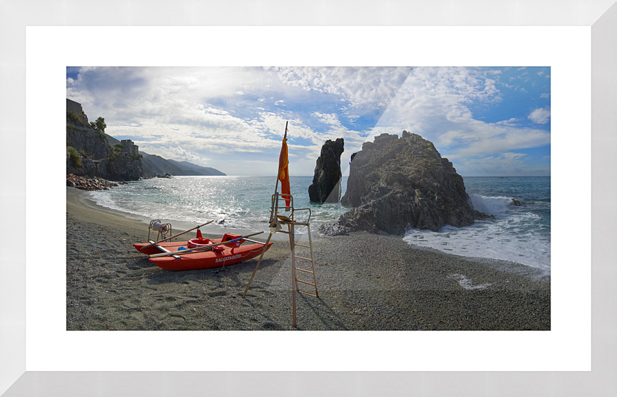 monterroso lifeboat Picture Frame print