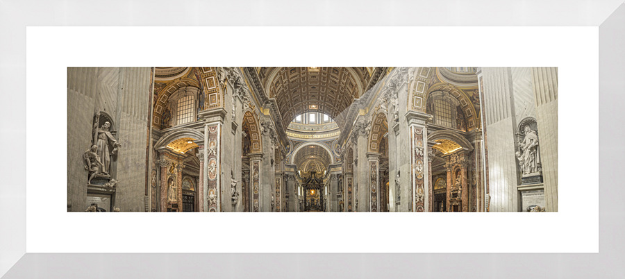 Basilica pano 1 Picture Frame print