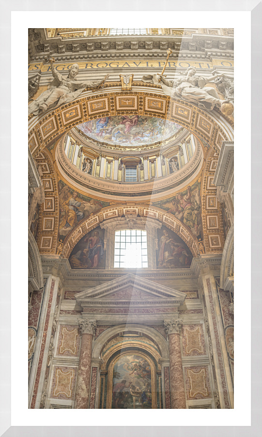 basilica 2 Picture Frame print