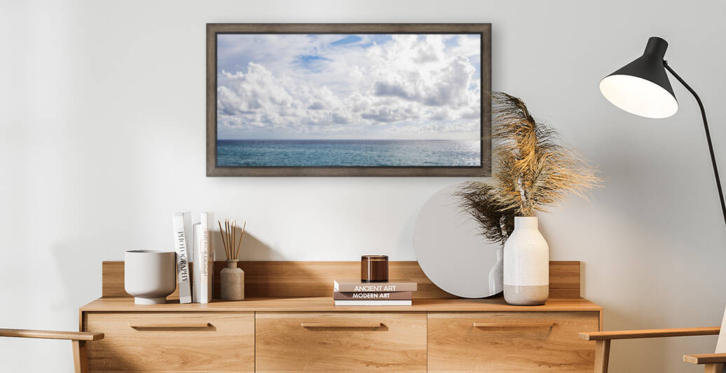 sailboat cloudscape Reproduction