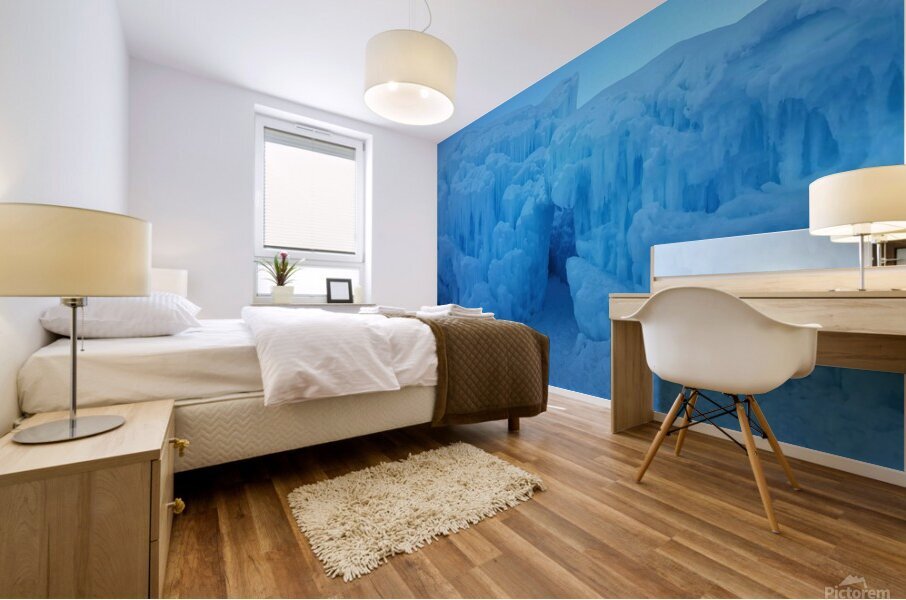 Ice Caves 5 Mural print