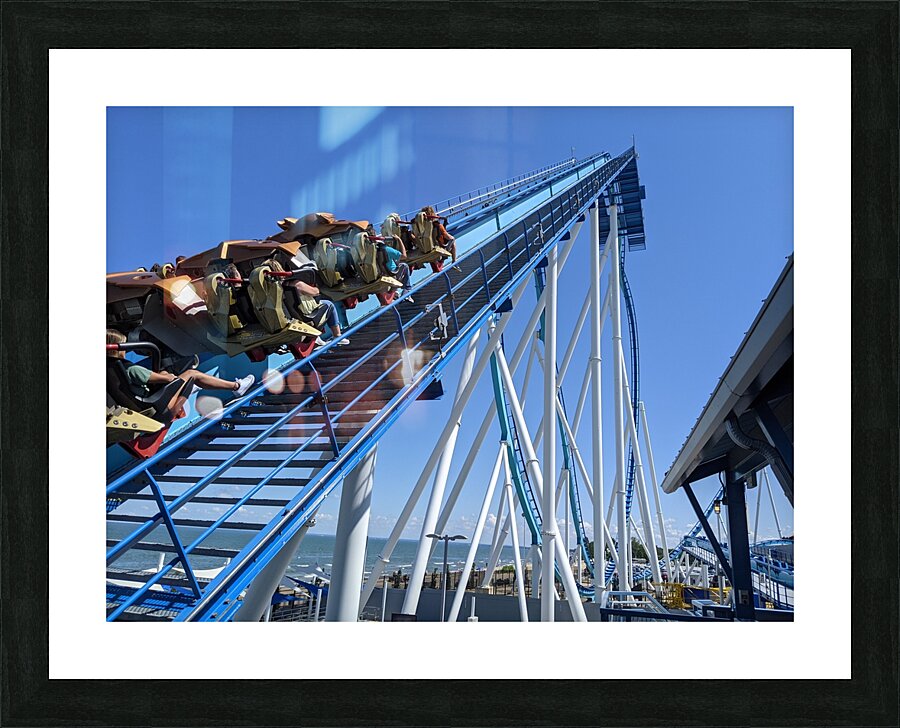 Cedar Point Picture Frame print