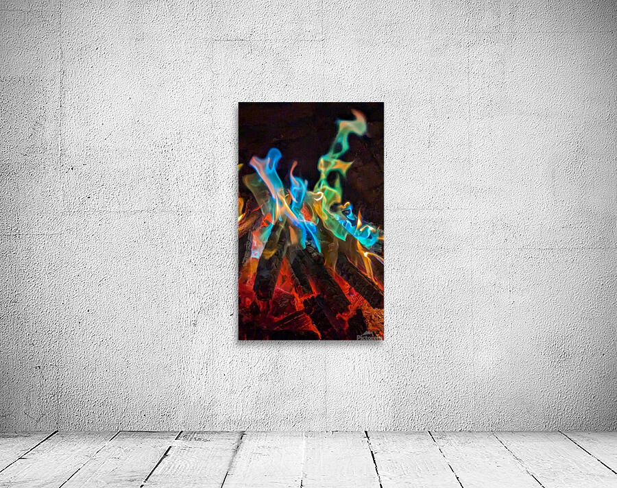 Flames 2 Wall Preview