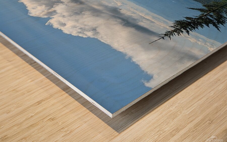 Smokey Mountains 2 Wood print