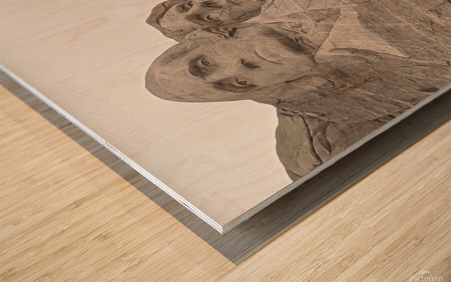 Mt Rushmore 1 Wood print