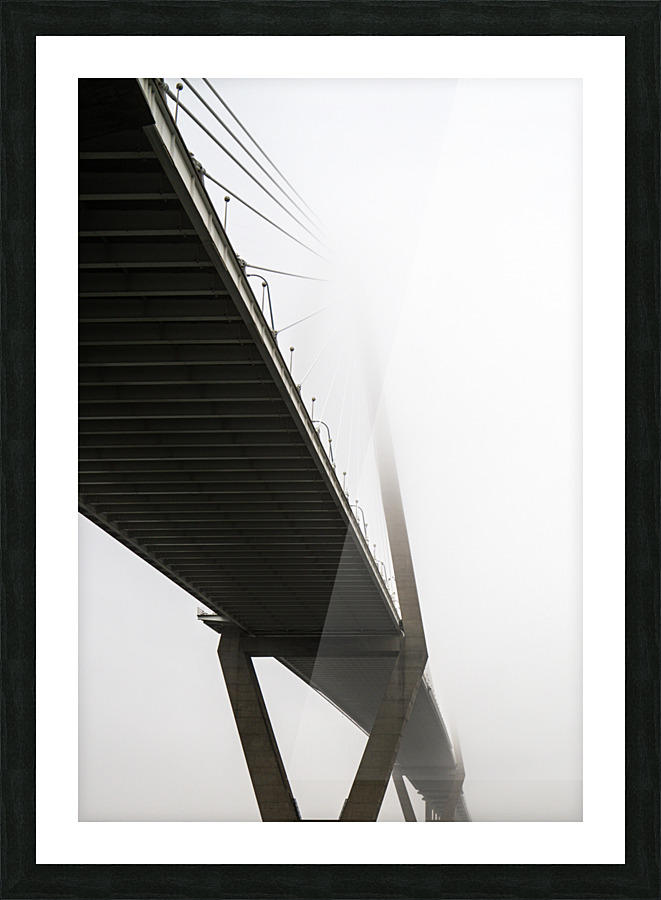 Bridge to Nowhere Picture Frame print