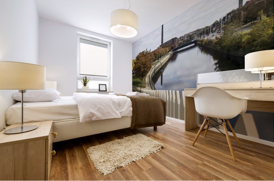Canal View Mural print