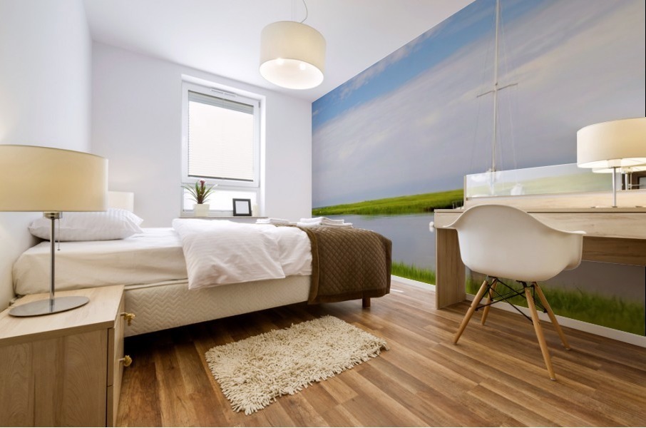 Quiet Mooring  Mural print