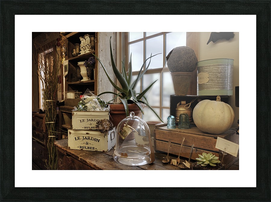 Le Jardin  Picture Frame print