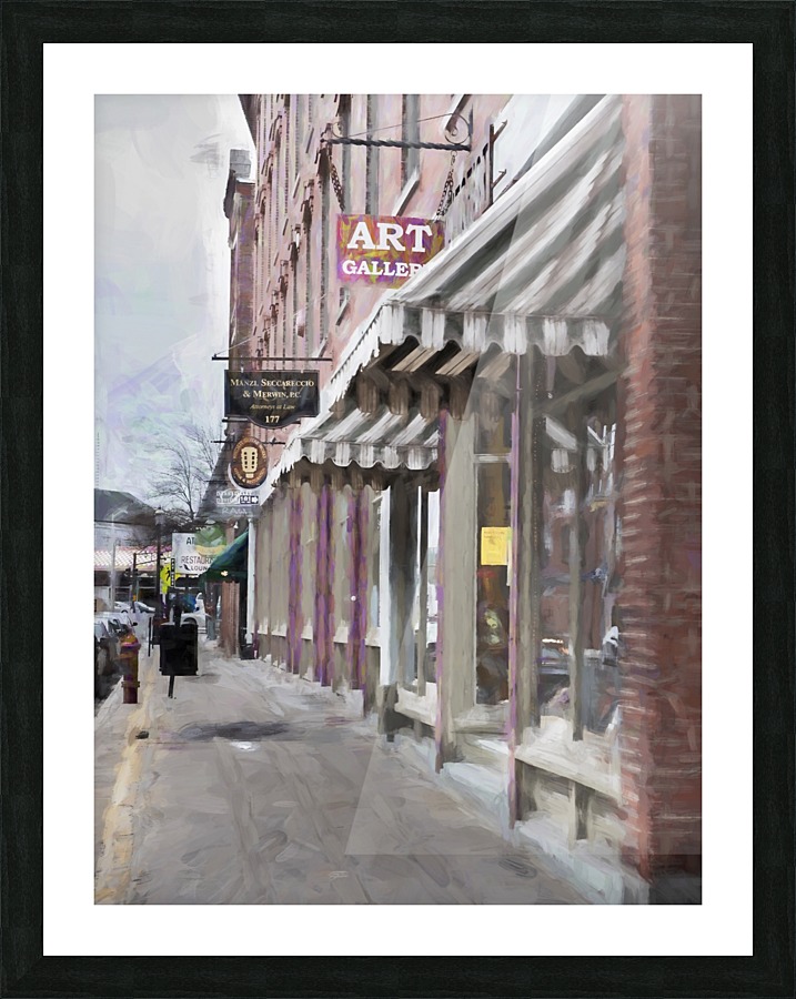 Art Gallery  Picture Frame print