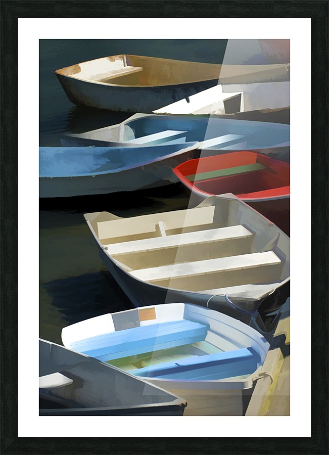 Boats  Picture Frame print