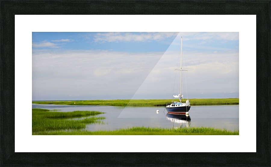 Quiet Mooring  Picture Frame print