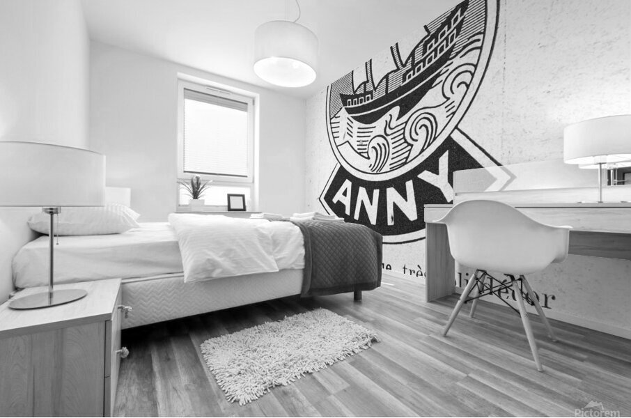 French anny Mural print