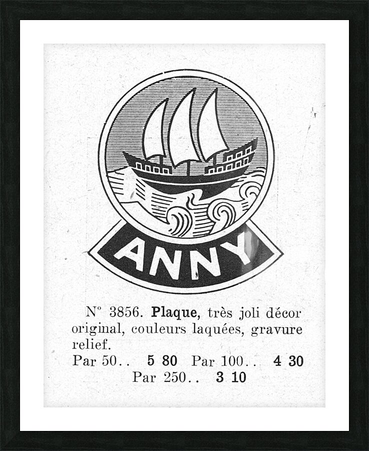 French anny Picture Frame print