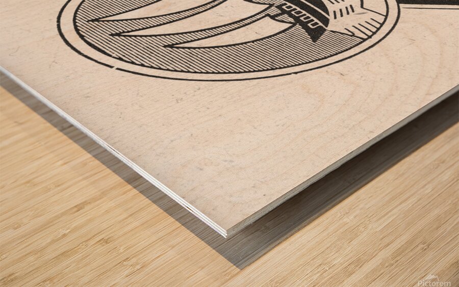 French anny Wood print