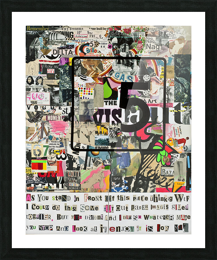 5.50x40 Picture Frame print