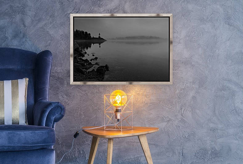 Lighthouse in fog by Peter Litvak