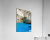 Blue Caves Elaties Greece Acrylic Print