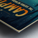 Bigfoot Camping Ground Metal print