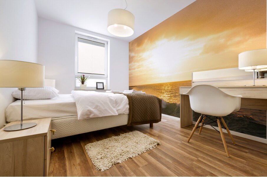 The Beach Of Kauai Hawaii Mural print