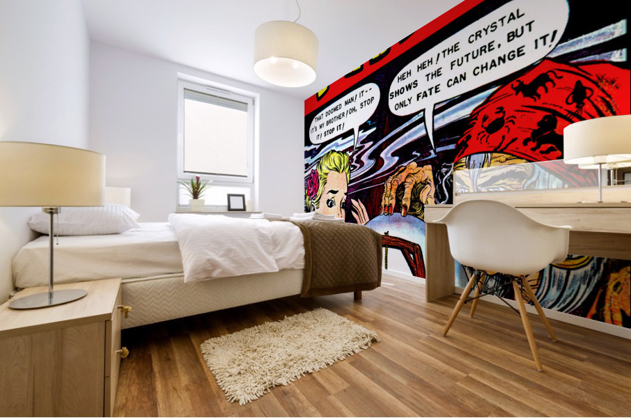 Fate The Witch Fortune Teller  Mural print
