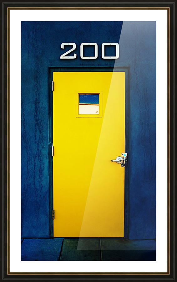 Yellow 03_OSG Picture Frame print