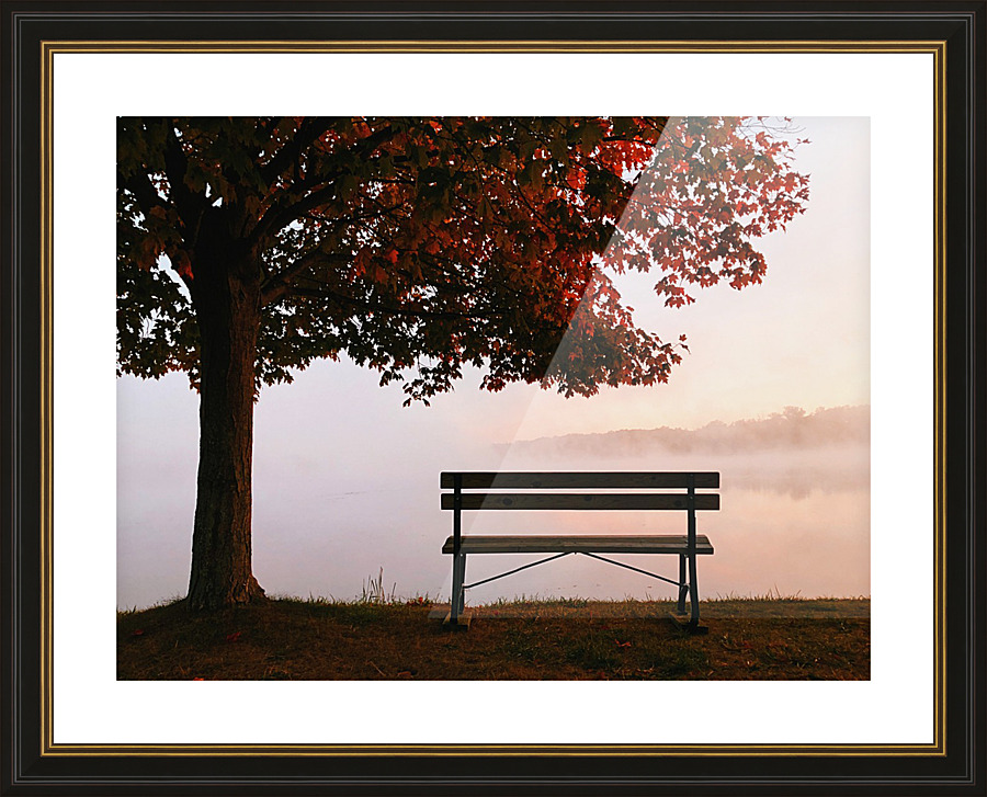 Bench 1_OSG Picture Frame print