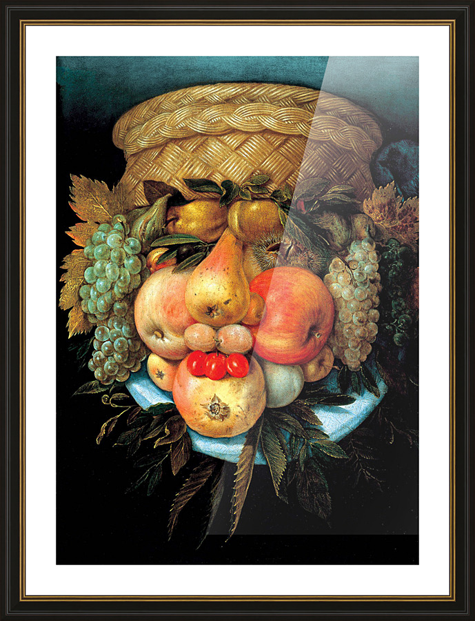 Fruit Basket_OSG Picture Frame print
