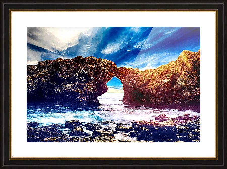 COAST_OSG Picture Frame print