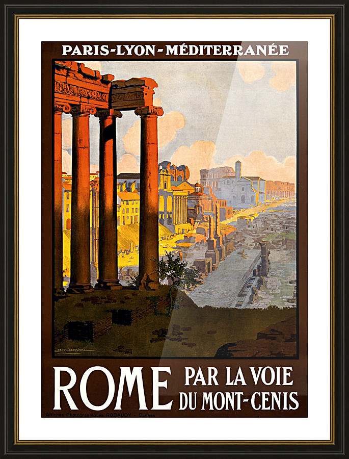 ROME_OSG Picture Frame print