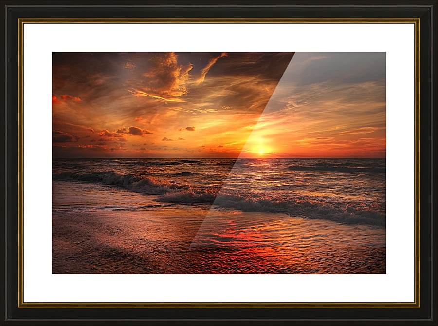 Beach 624_OSG Picture Frame print