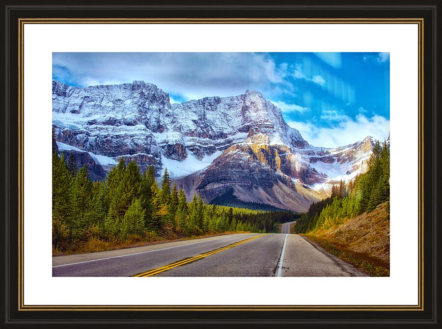 Banff Canada Picture Frame print
