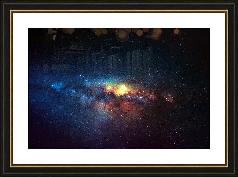 Nebula Picture Frame print
