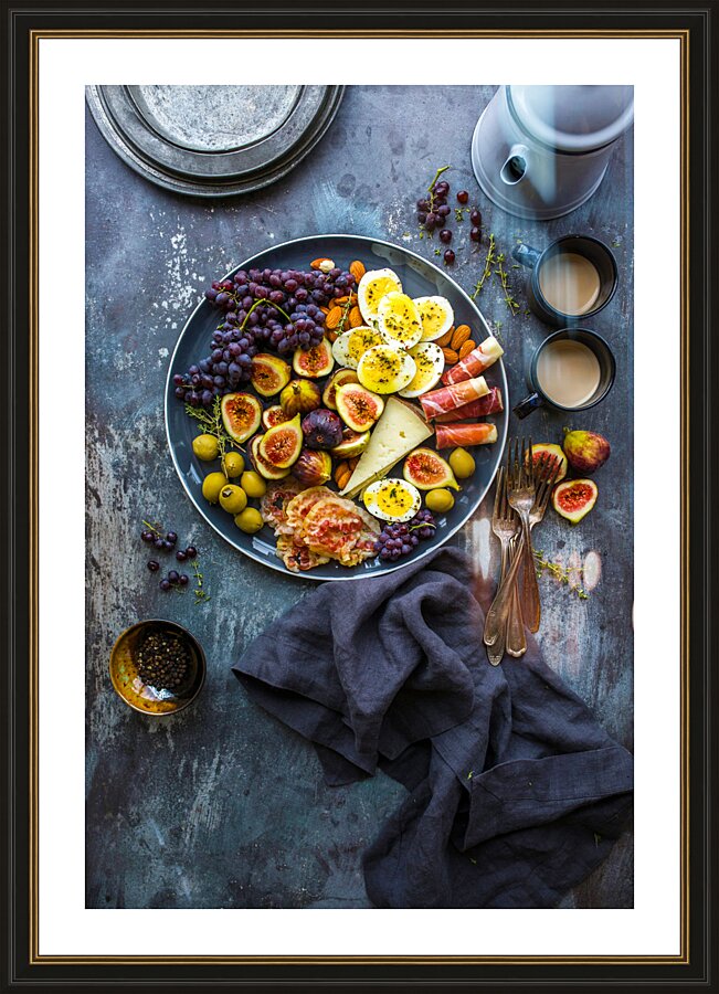 Breakfast Picture Frame print
