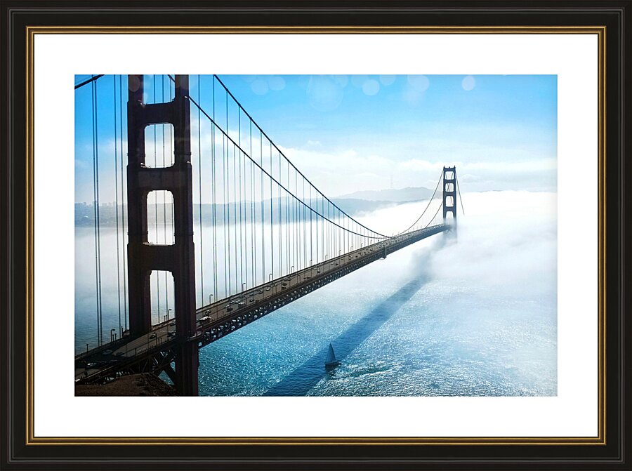 San Francisco Bridge Picture Frame print