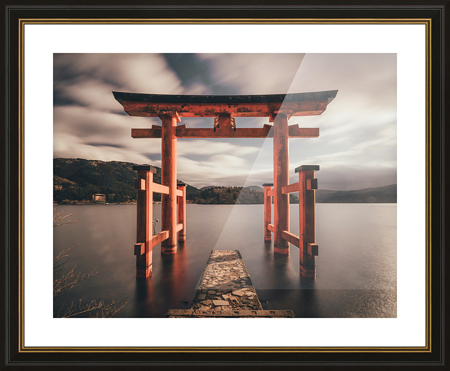 Torii Gate Japan Picture Frame print