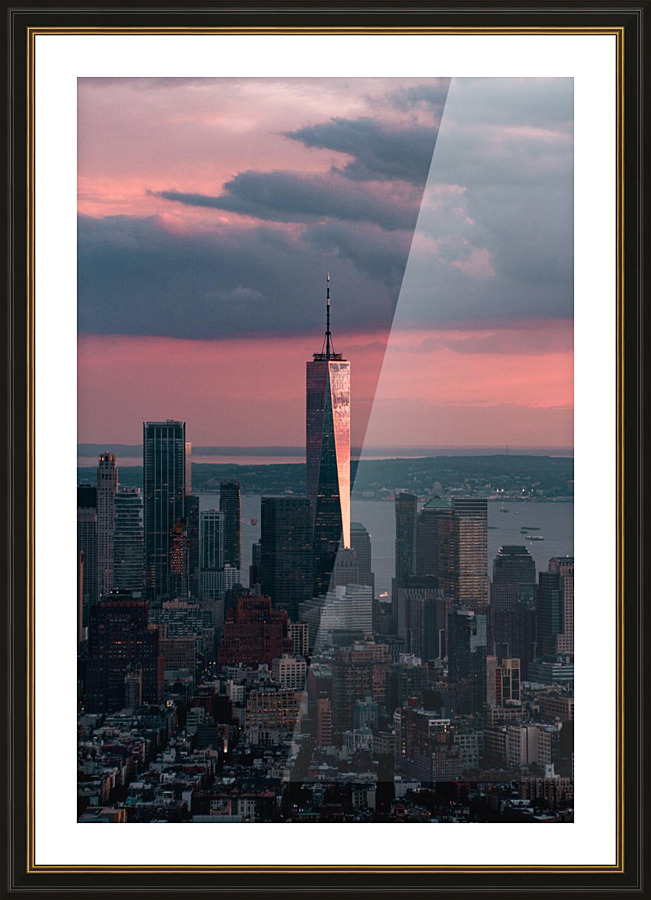World Trade Center Picture Frame print