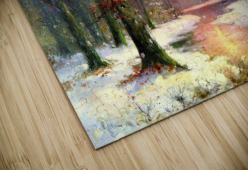 Sunset In Winter_OSG One Simple Gallery puzzle