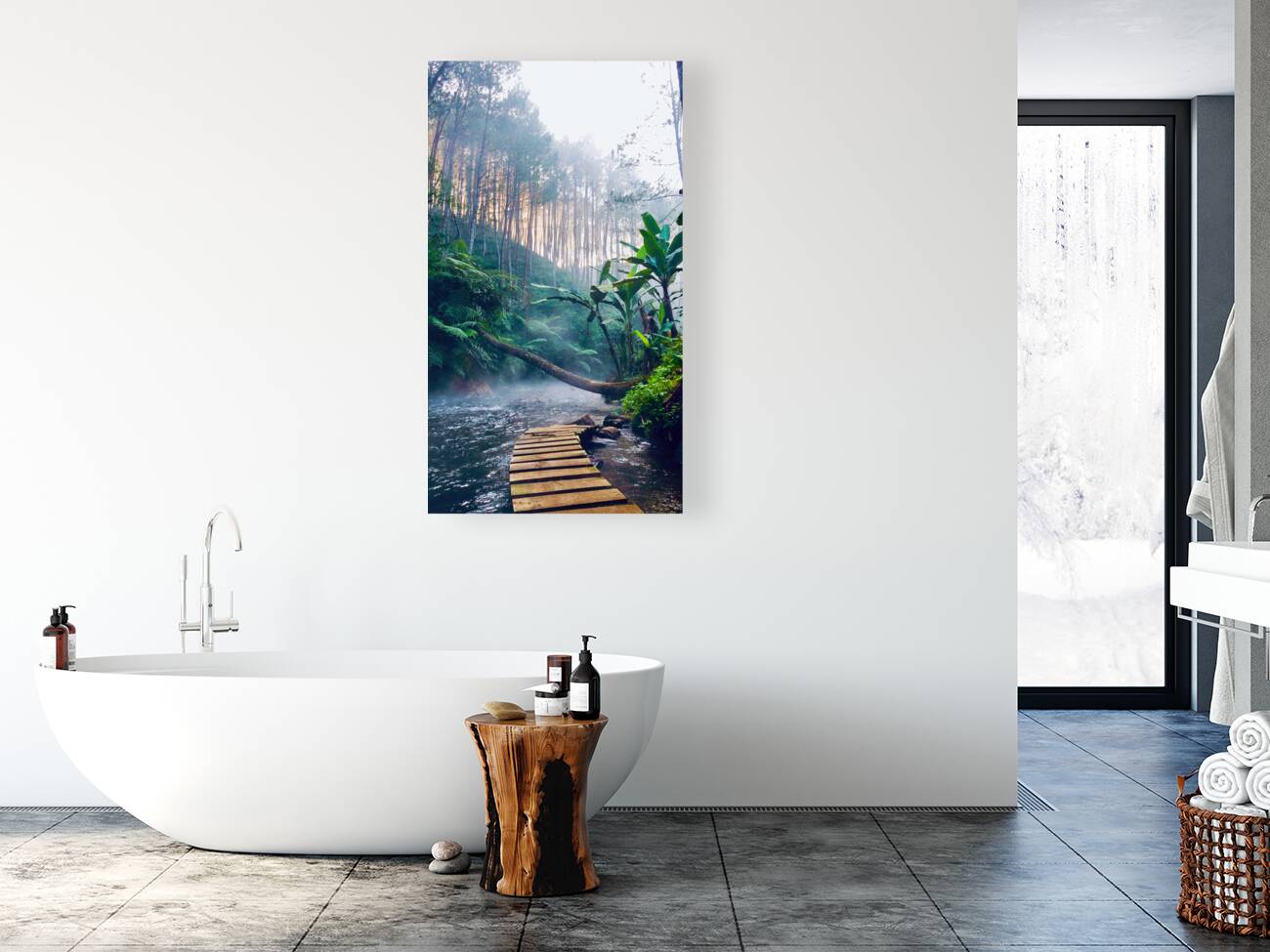 Jungle River Reproduction