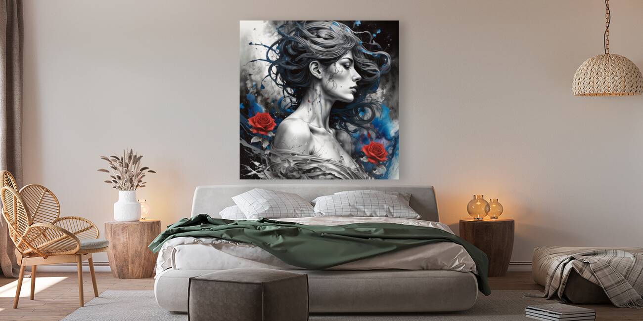 Fantasy Celestial Woman Reproduction