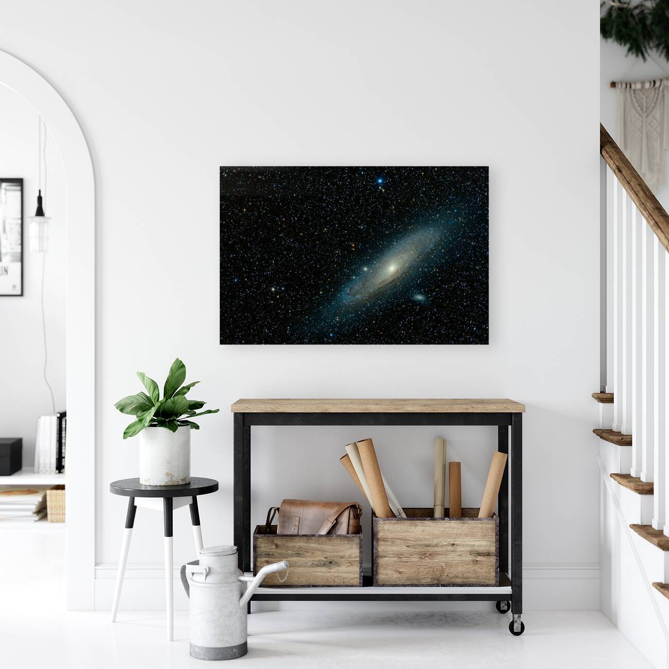 Andromeda Galaxy Reproduction