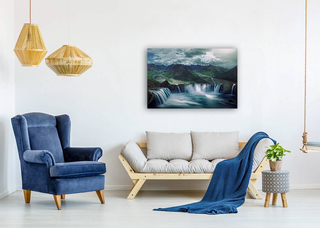 Fantasy Waterfalls Reproduction