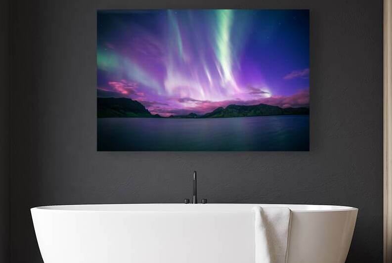 Aurora Borealis In Alftavatn Iceland by One Simple Gallery