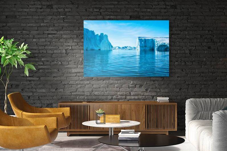 Icebergs Ilulissat Icefjord Greenland by One Simple Gallery