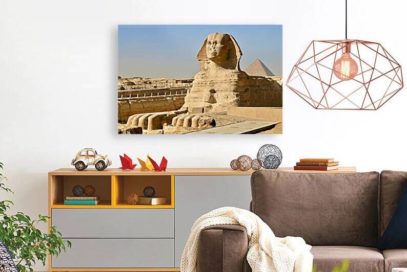 Great Sphinx of  Giza Egypt by One Simple Gallery