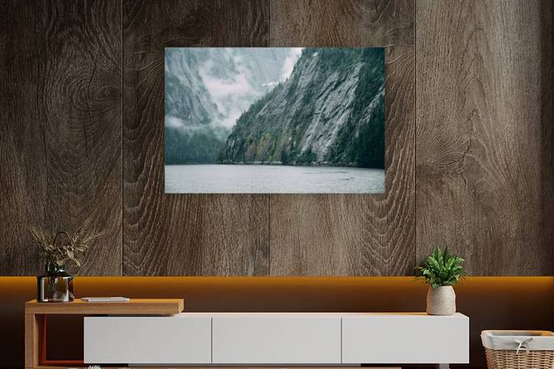 Breathtaking Scenery Of Alaskan Mountainscape by One Simple Gallery